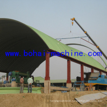 Bh1000-750 Construction of Steel Arch Roof Project Machine